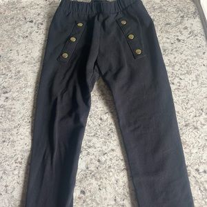 Girls 5/6 black leggings